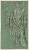 A 001
          <br/>
          Staande figuur met pijl en boog
          <br/>
          <em>Anoniem It (14de eeuw)</em>